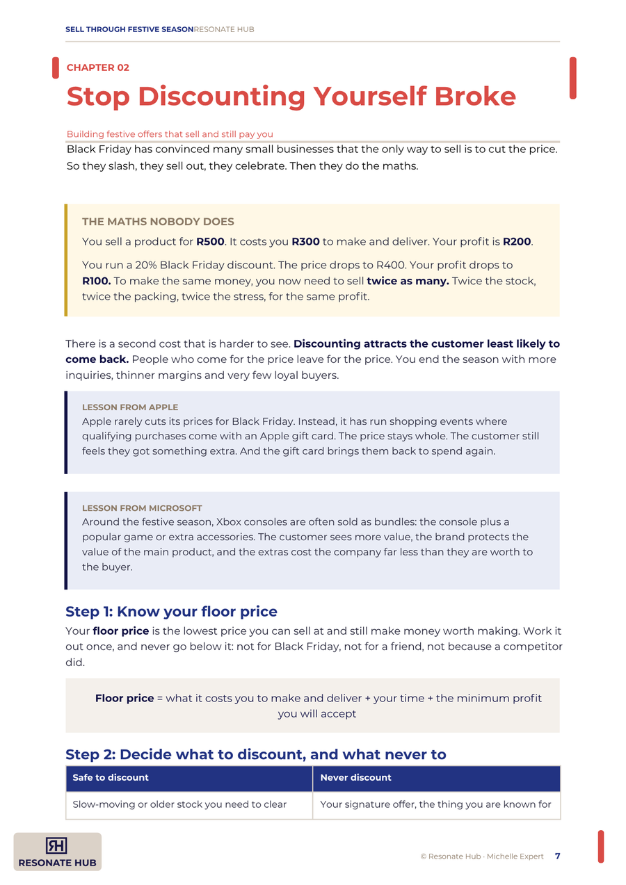 A page from chapter 2 of the playbook